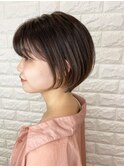 やわらかショートボブ