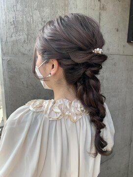 アルカナ 明治神宮前原宿(ARCANA) 編みおろしヘアセット