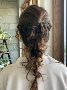ニキ ヘアー ネイル 子安店(niki hair, nail) あみおろしアレンジ