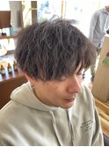 サイドパートマッシュ
