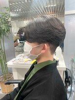 バイフィフス 原宿/表参道(by fifth)&nbsp;センターパート/毛流れパーマ/ニュアンスパーマ