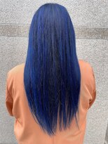 ビーハイブ ギフト(BeeHIVE GIFT) 派手髪ブルーロング