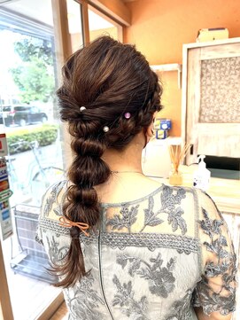 モアムー(Moremuu) あみ下ろしヘアセット