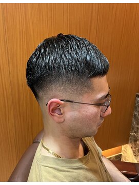 ヘアモード キクチ 銀座店 銀座 理容室 クロップスタイル