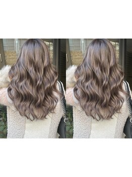 《*全国セミナーを行うスタイリストが、お客様のお悩みを解決*》白髪ぼかしハイライトが大人女性に人気◎