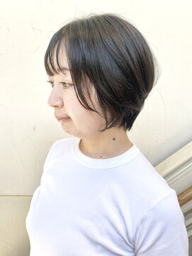 モリオ フロム ロンドン 成増店 【morio成増/一戸】シースルーバングヘルシーショート