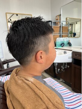 バーバーカットビー(Barber cut.B) キッズかっこいいツーブロックショート