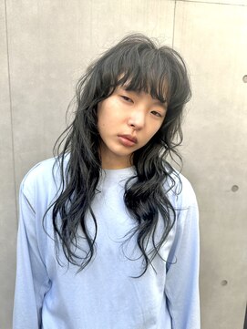 ノーム(norm) 抜け感パーマヘア/ロングパーマ/黒髪ロング