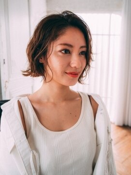 チャチャブラン(cha-cha Blanc) 大人レイヤーボブスタイル