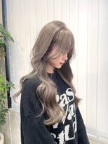 ミルクティーカラー/ベージュ/グレージュ/名古屋/栄/矢場町