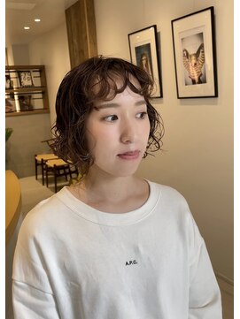 シアン 矢場町店(CYAN.) 大人ボブ×ボブパーマ×ウェーブヘア