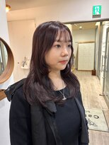 ガーランド (Garland)&nbsp;切りっぱなしボブ/シースルーバング/前髪/原宿神宮前