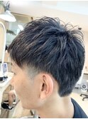 スッキリ爽やかツーブロスタイル