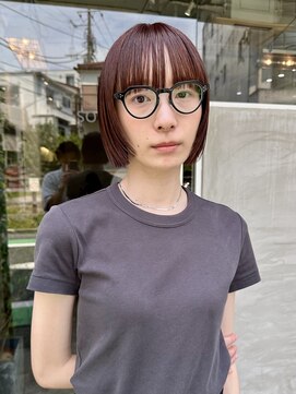 ソイ コンク 下北沢(soi conc) ミニボブ/ダブルカラー/暖色カラー/下北沢◎