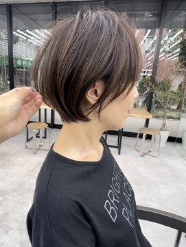 ビューブルー 亀戸錦糸町(VIEW BLUE) 美髪シアーカラーピンクブラウンショート