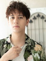 モッズヘアー メン 戸田公園店(mod's hair men)&nbsp;ニュアンスパーマツーブロックマッシュf戸田公園