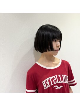 アッシュ 武蔵境店(Ash) 前上がりボブ