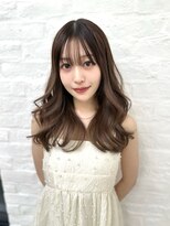 アマトウキョウ アユンチェ(AMA TOKYO×AYUNCHE) 前髪顔まわり韓国ヘアレイヤーカットサイドバンク2wayバンク韓国