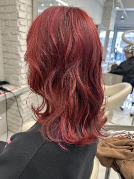 リーホリエ(Lee Horie) 【高木】vividなピンクレッドカラー◎