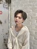【”自分史上最高”へ】メンズカット+スタイリングレクチャー￥5500