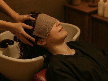 ヘアメイクスタジオ ココ(hair make studio coco)の写真/頑張っている自分へご褒美！心からリラックスする本格スパで頭皮をいたわり髪本来の美しさと癒しの時間を♪