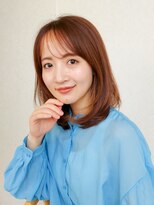 ガーデン オオタカノモリ(garden otakanomori)&nbsp;ニュアンス韓国レイヤーカット×シースルーバンクレイヤーミディ