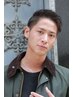 【指名なし】メンズカット＋眉カット ￥5,720～￥7,920　値段変動あり