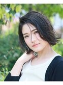 ナチュラル大人ボブ