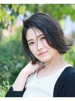 フルーノヘア 八幡駅(Hulu-no.hair)&nbsp;ナチュラル大人ボブ