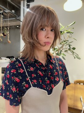 キャロルガーデンズ ボコカ 表参道(Carroll Gardens bococa) 【kacho】ウルフスタイル　ウルフカット