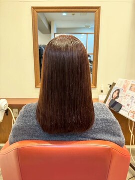 ムードコア 関内店(mu;d Coa) ベリーブラウン　ナチュラルレイヤー