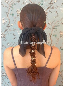 アヴァンセスパスリードット(Avance Spa three.) タイト編み下ろしスタイル