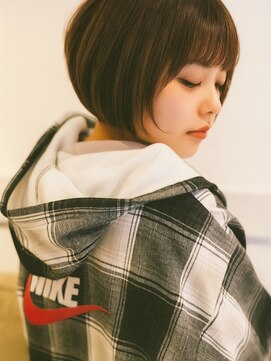 コモン 学芸大学(COMON) 暗めカラー/フェイスフレーミング[学芸大学駅/ドライカット]