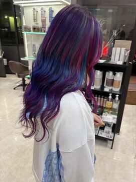 デザインサロンリア(design salon Lia) 前髪/アンブレラカラー/こなれミディ/イメチェン/ウェーブパーマ
