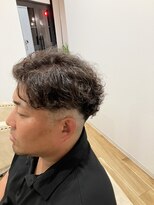 アフィネ ヘアライフデザイン(Affiner HAIR LIFE DESIGN)&nbsp;クラシックフェード × ラルフウェーブ