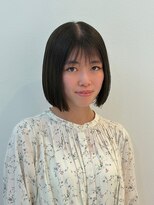 ラ ミューズ ヘアー(La mju:z hair) 秋はくすませて行こう!!オリーブグレージュタッセルボブ