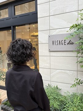 ヴィサージュディオ(VISAGE dio) ミックスパーマボブ