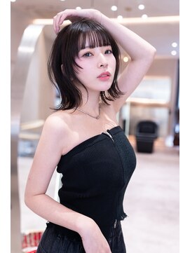 ハバナ 天神(HAVANA) 20代30代大人美人ショートボブ/小顔ショートヘア/マロンベージュ