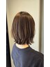 《頭皮すっきり♪》　カット+頭浸浴+ヘッドスパ　