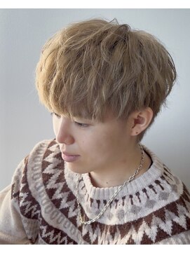 メンズサロンラシルバイレストプラス(MEN'S SALON racil by rest plus) ミルクティーベージュ