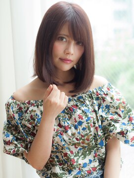 ヴィヴィ(VIVIE) ピンクブラウンココアベージュオリーブグレー内巻きワンカール