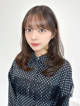 ノエシキカ(noe sikika) レイヤースタイル/韓国/レイヤーカット/ダブルカラー/栄e35