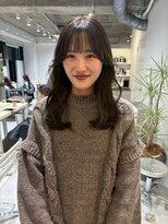 ローレンジウ(LOREN JU)&nbsp;ハッシュカット/小顔/ココアベージュ/オリーブグレー/名駅名古屋