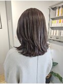 白髪ぼかしポイントハイライト