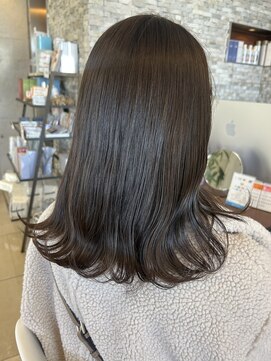 アチーブ ヘア デザイン(achieve hair design) #オリーブグレージュ