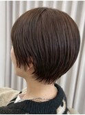 伊勢崎/着物ヘア／大人ガーリー/ダークアッシュ/似合わせカット