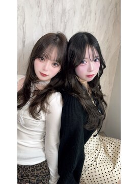 ロンドルピナス 小倉(Lond Lupinus) ミディアムレイヤーカット/似合わせカット/大人ガーリー/20代