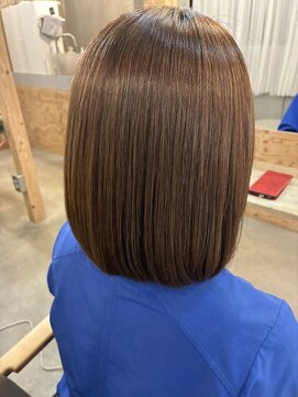 レリル(relile) 髪質改善縮毛矯正×つるりんちょZERO髪質改善カラー