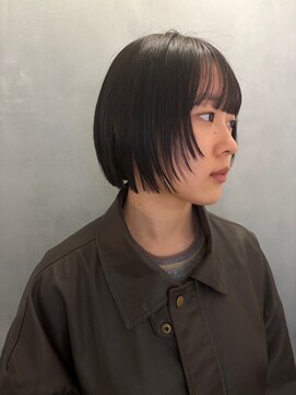 アース 高円寺店(HAIR & MAKE EARTH) 顔まわりレイヤーミニボブ
