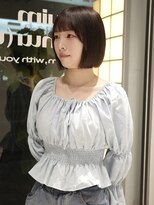 ウィム(wim)&nbsp;《ぱつっとボブ》顎下ボブ/前髪カット/顔周りカット